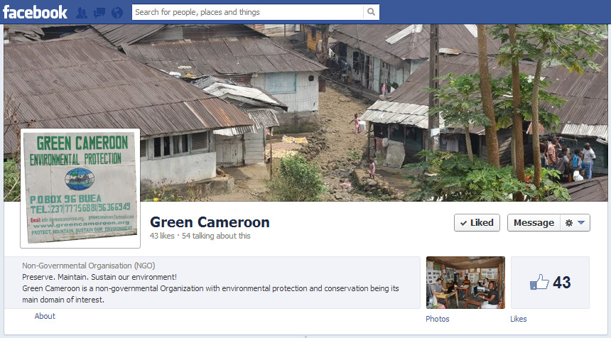 Green Cameroon Facebook Page