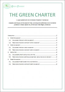 Green Charter Green Charter