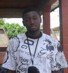 Njeke Joshua. Environmental Volunteer at Green Cameroon
