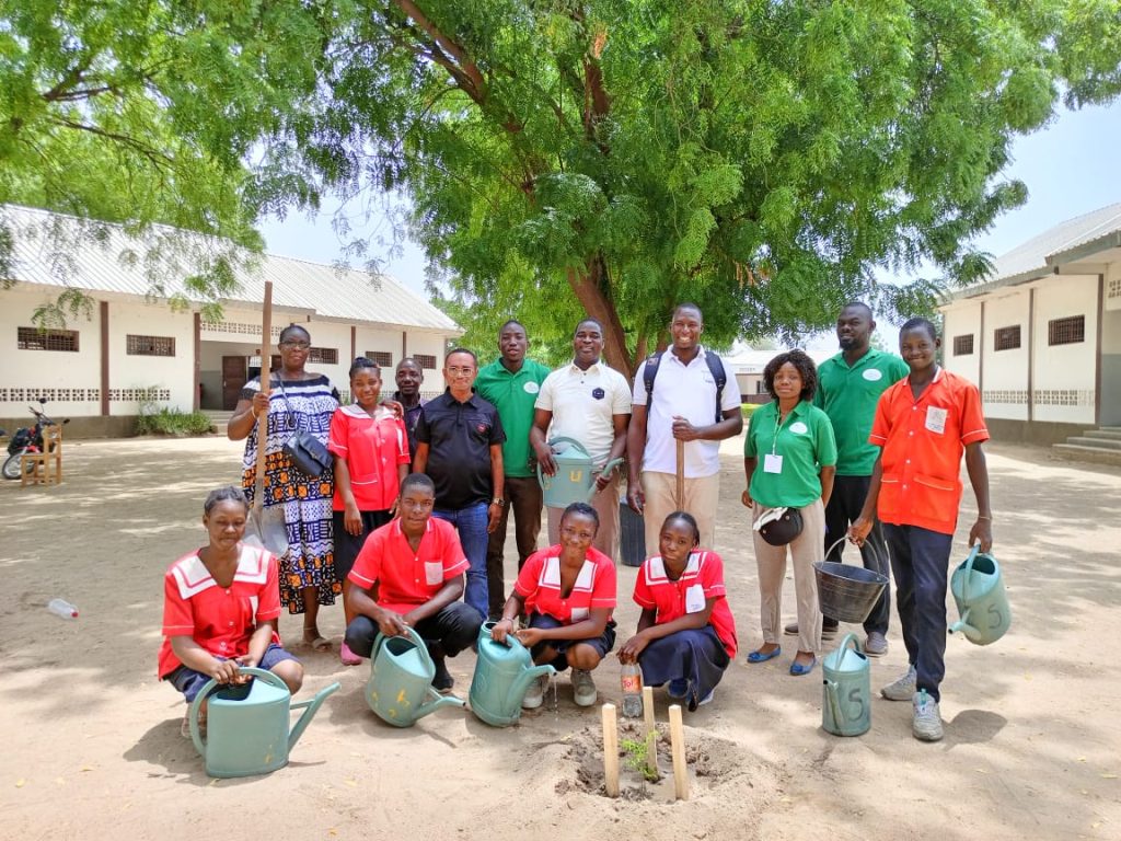 Green Cameroon. Tree planting