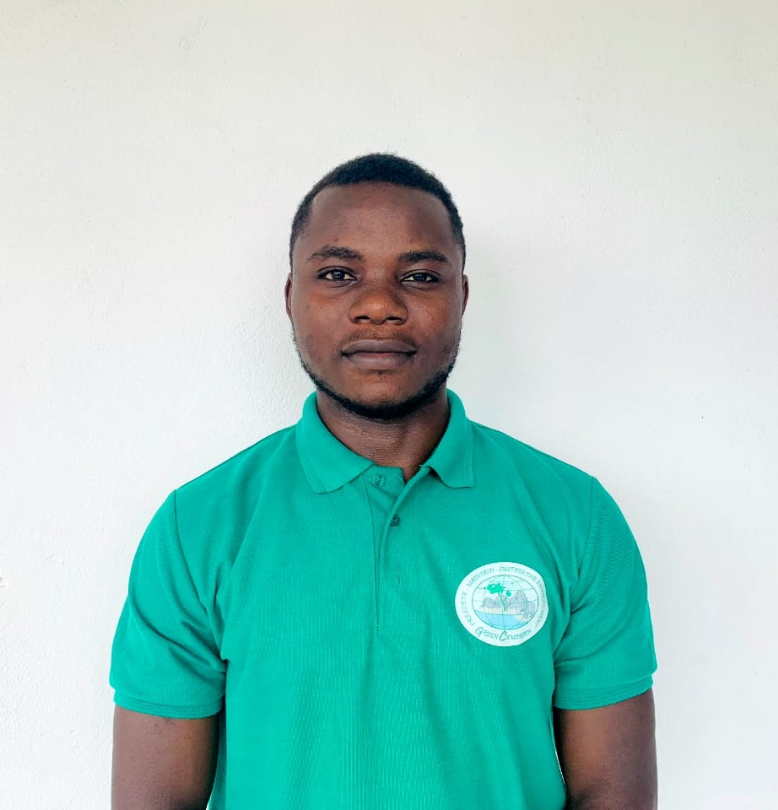 Ekuri Brian Akom. Environmental Volunteer at Green Cameroon